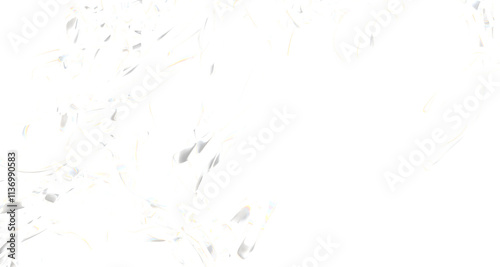 Abstract White Lines and Sh...