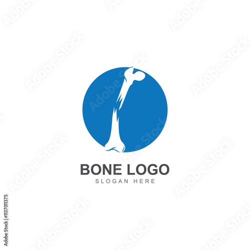 bone logo icon vector design