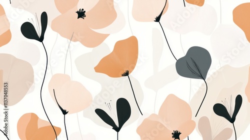 Abstract Floral Pattern