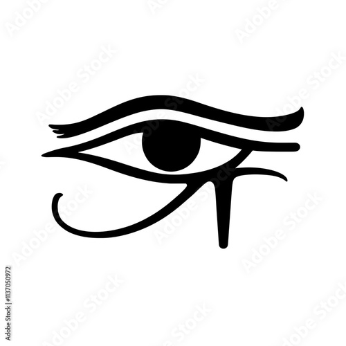 Eye of Horus Symbol Illustration