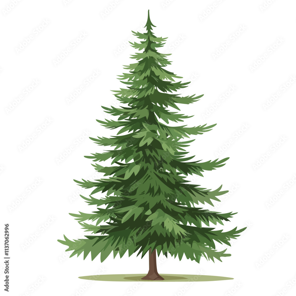 Flat vector pine tree, minimalist design, isolated on a white background.
Flat vector pine tree, minimalist design, isolated on a white background.