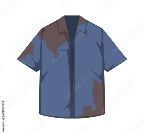 Dirty male long sleeves shirt