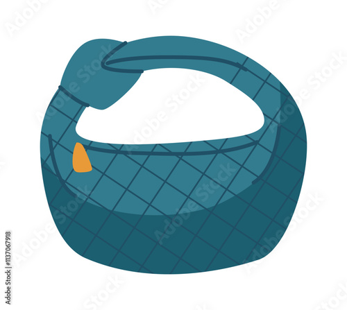Trendy fashion female bag vector illustration