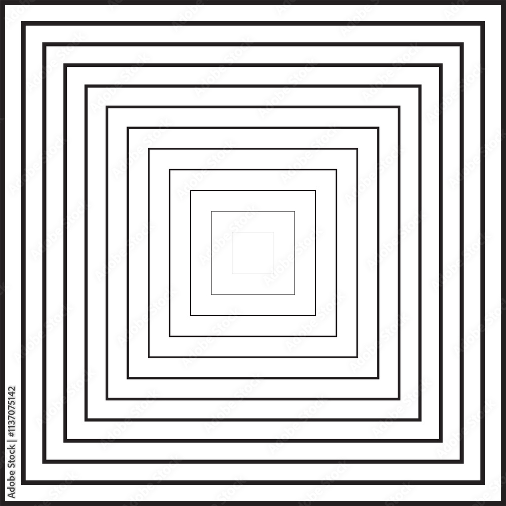 Square blend line halftone. Geometric design Square blend line halftone. Geometric design