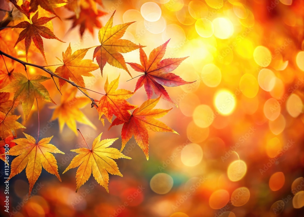 Warm, tranquil autumn bokeh photography showcasing serene fall colors. Warm, tranquil autumn bokeh photography showcasing serene fall colors.