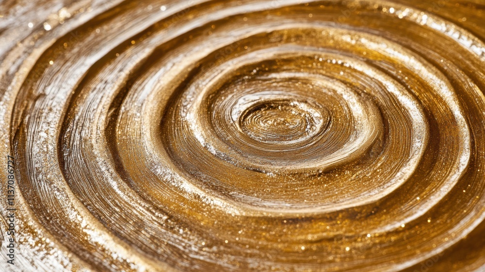 Abstract Golden Swirl Texture Abstract Golden Swirl Texture