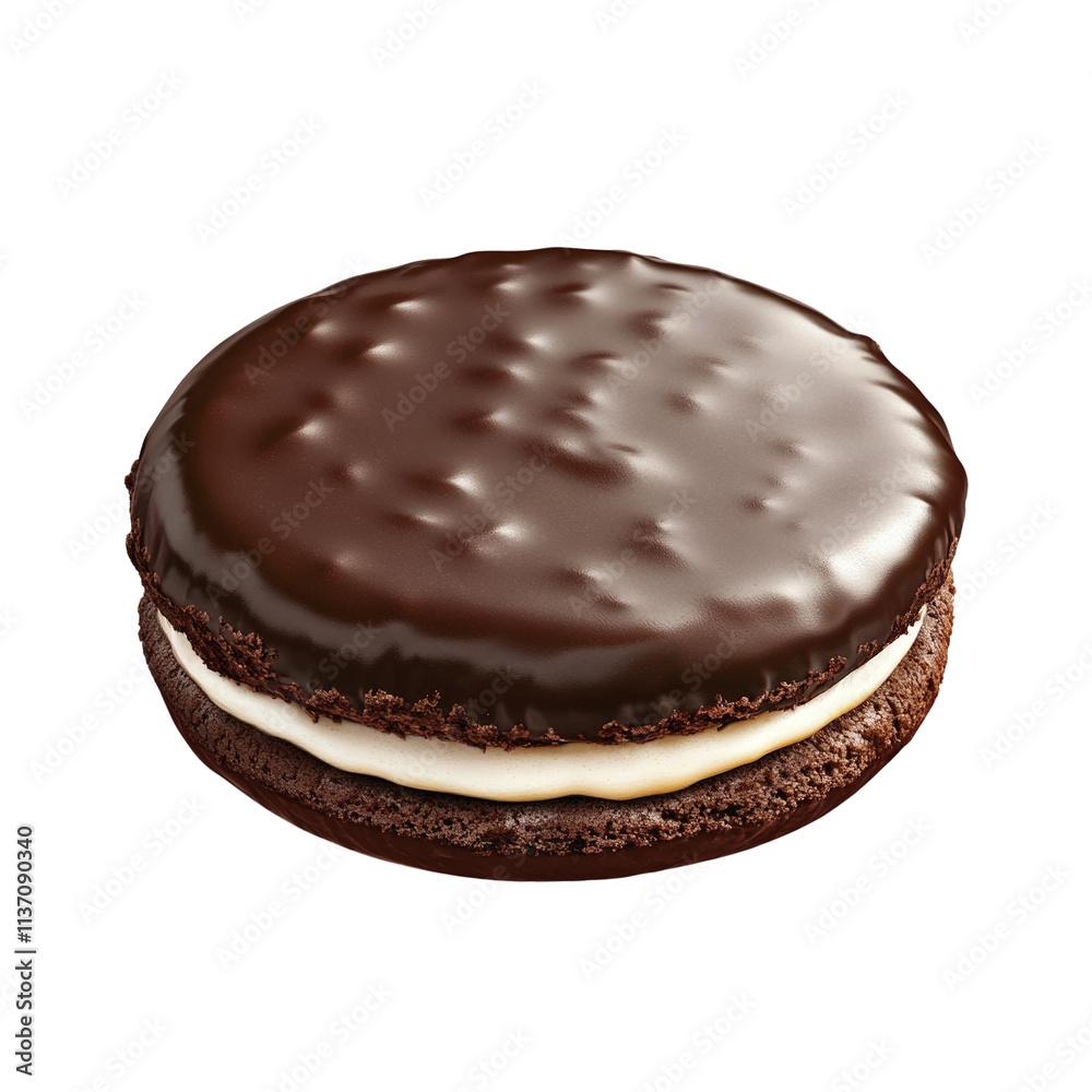 Chocolate-Covered Cream Cookie