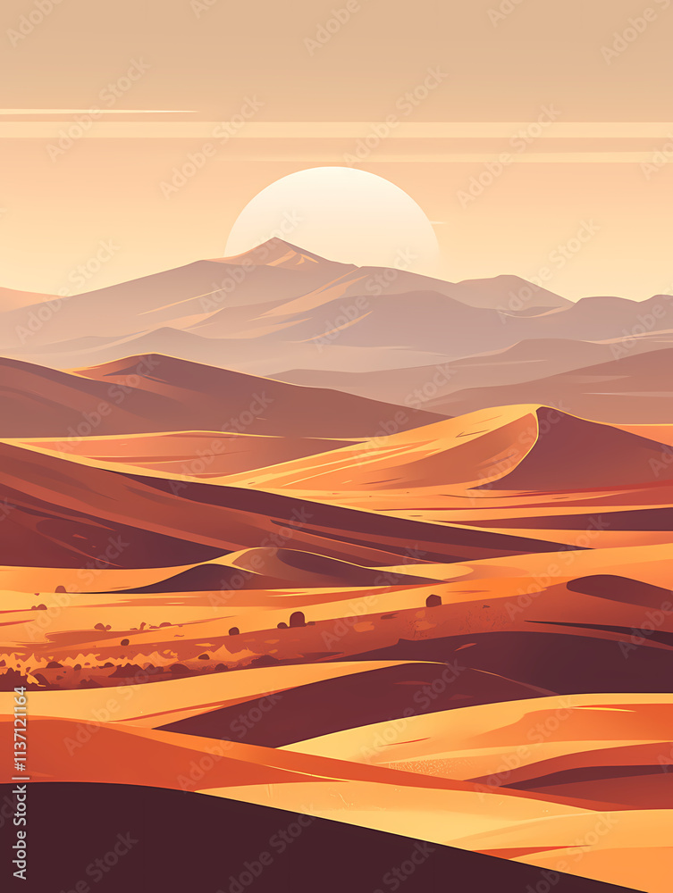 desert landscape under the sun desert landscape under the sun