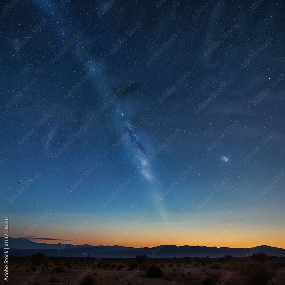 Fototapeta premium sky over the mountains