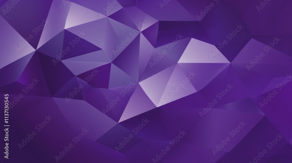 Abstract Purple Geometric Triangular Pattern Background Abstract Purple Geometric Triangular Pattern Background