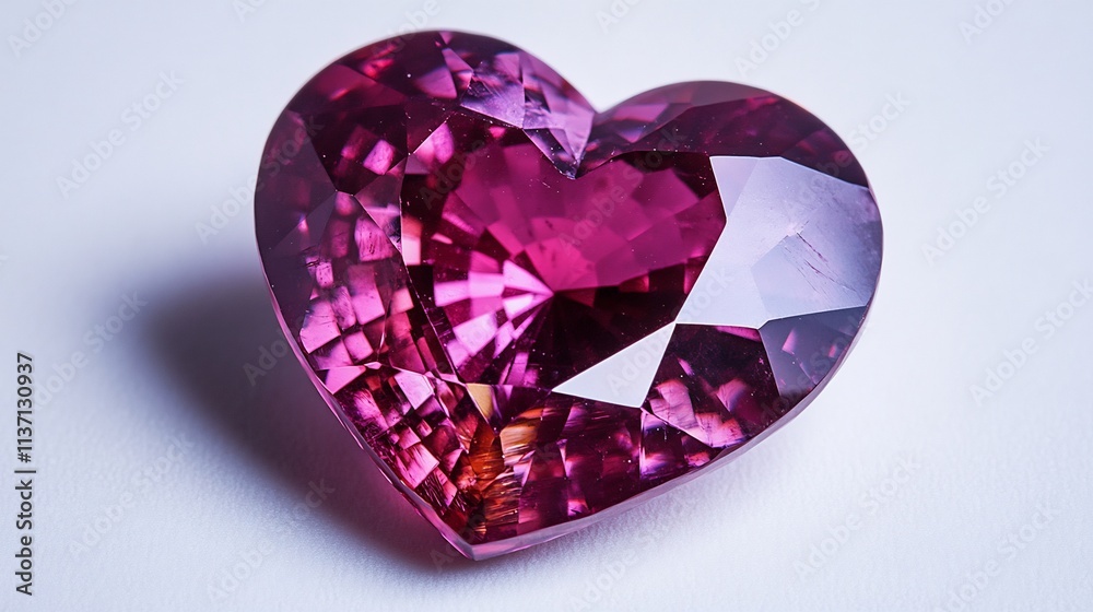 Radiant Pink Heart-Shaped Gemstone: A Symbol of Love and Luxury Radiant Pink Heart-Shaped Gemstone: A Symbol of Love and Luxury
