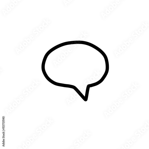 Blank empty vector white speech bubbles. Speak bubble text, cartoon chatting box, message box. Cartoon balloon word design