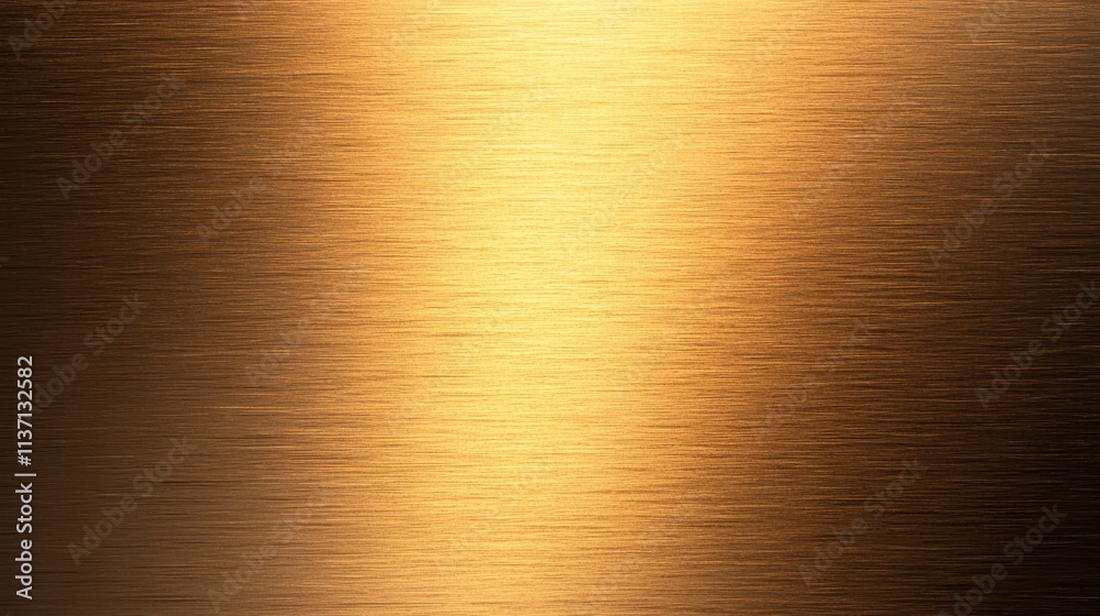 Polished golden metal texture with brushed finish Polished golden metal texture with brushed finish