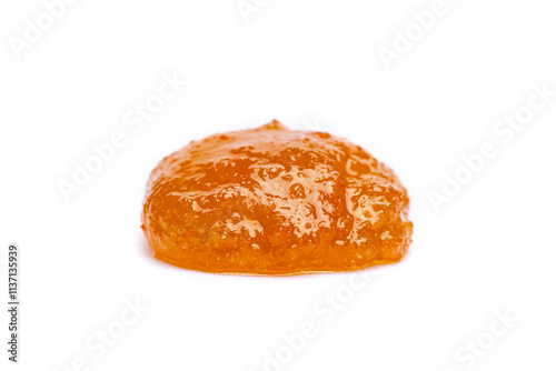 Marijuana resin isolated on white background