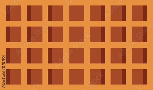 Background waffle dessert sweet unique design