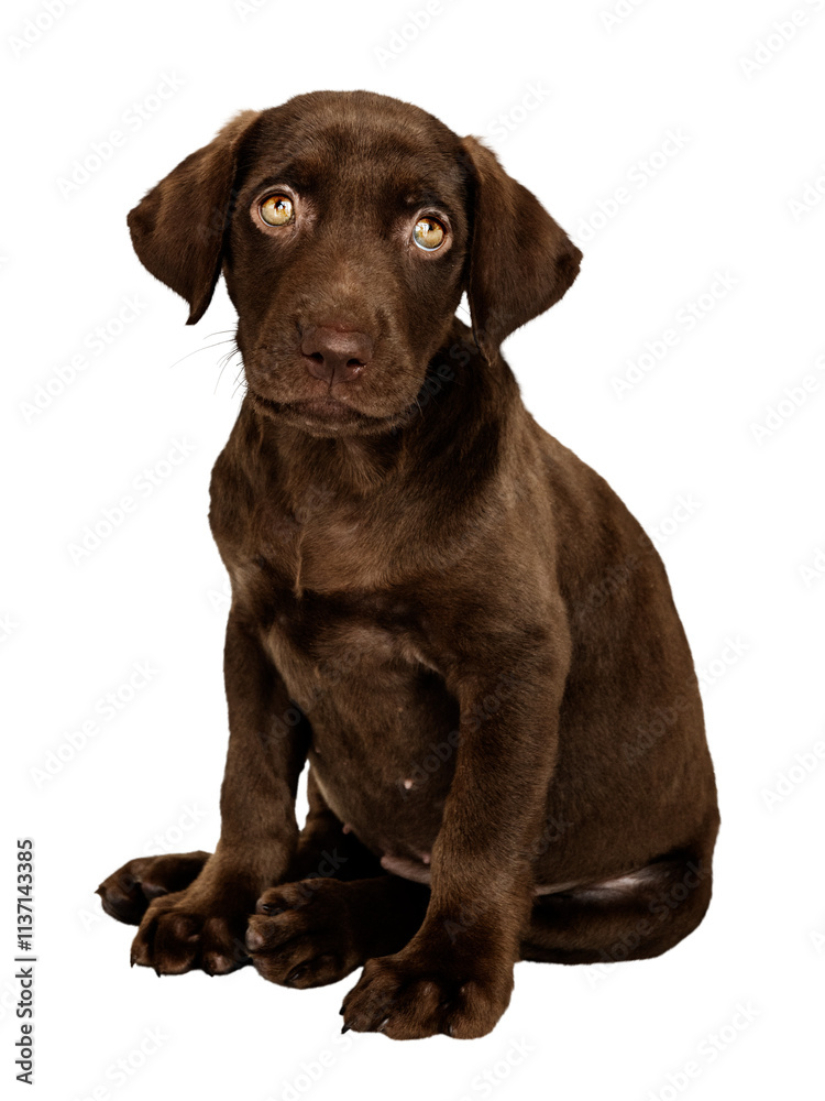 Cute png puppy sticker, Labrador Retriever collage element on transparent background Cute png puppy sticker, Labrador Retriever collage element on transparent background