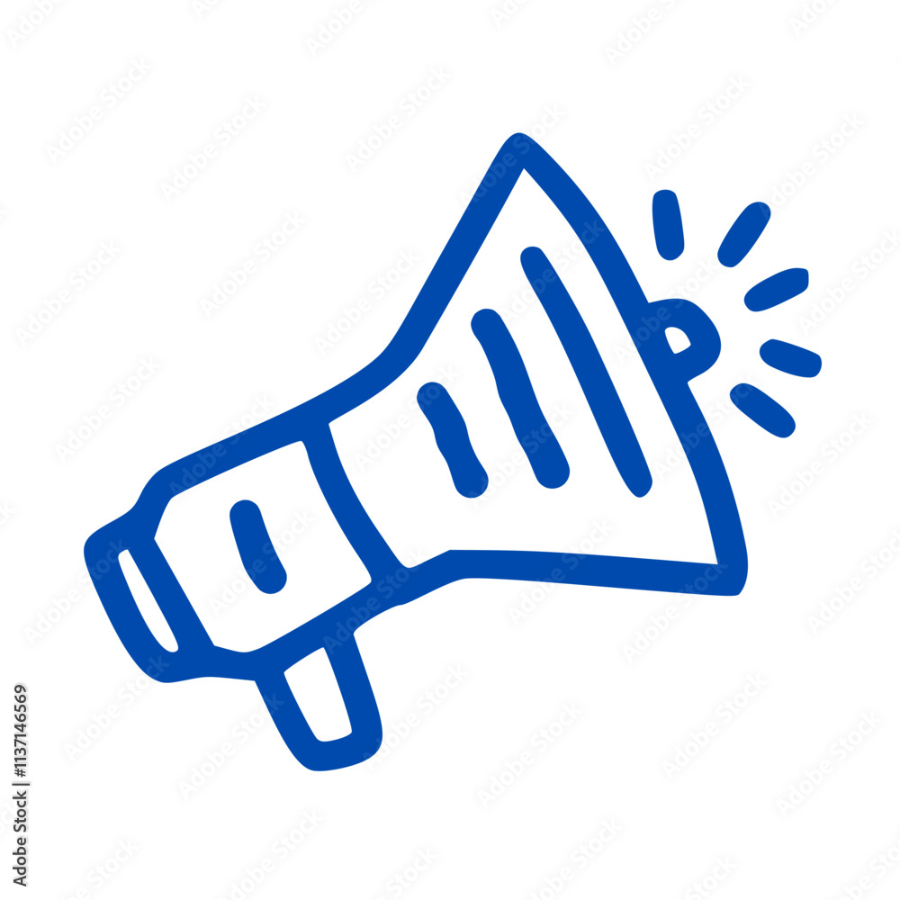 announcement icon for website or mobile phone announcement icon for website or mobile phone