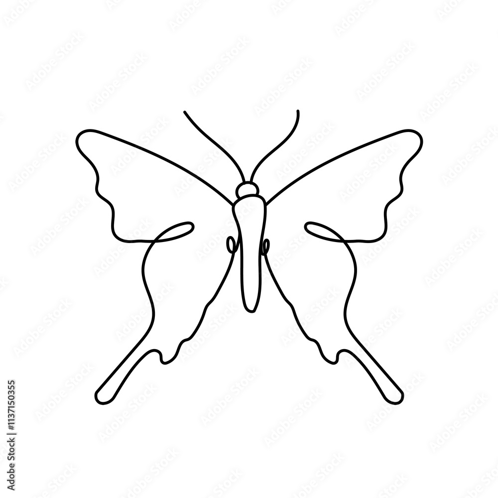 Butterfly png logo element, black creative animal illustration Butterfly png logo element, black creative animal illustration