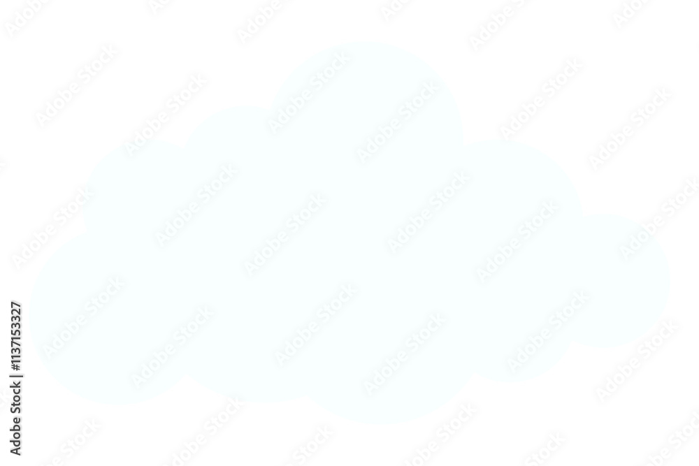 Cloud png flat sticker collage, transparent clipart Cloud png flat sticker collage, transparent clipart