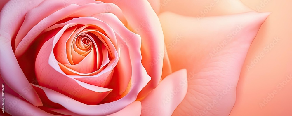 Valentine rose idea. Close-up view of a beautiful pink rose, highlighting its delicate petals and intricate details. Valentine rose idea. Close-up view of a beautiful pink rose, highlighting its delicate petals and intricate details.