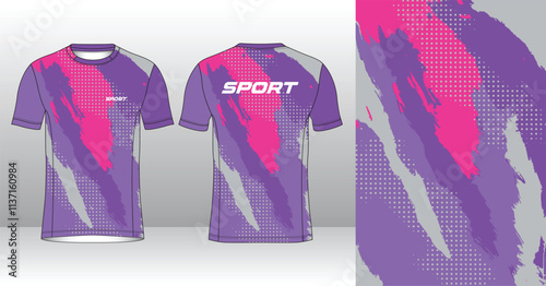 Adobe Illustrator ArtworkRunning Jersey Design. Sport Jersey Design for Custom Sublimation