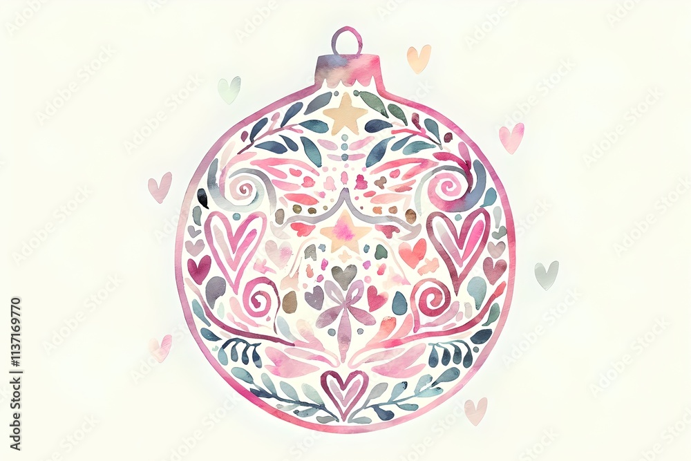 easter egg with ornament