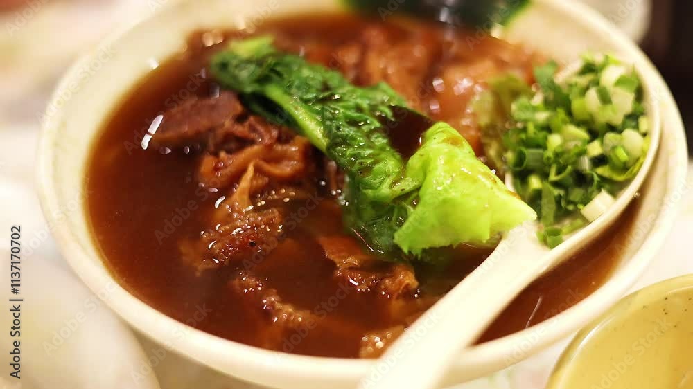 Hong Kong Street Food Noodle Bowl Hong Kong Street Food Noodle Bowl
