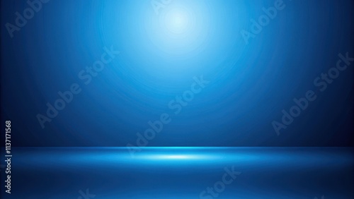 Wallpaper Mural Dark blue shiny gradient background , abstract, texture, smooth, glossy, elegant, luxurious, deep, modern, vibrant Torontodigital.ca