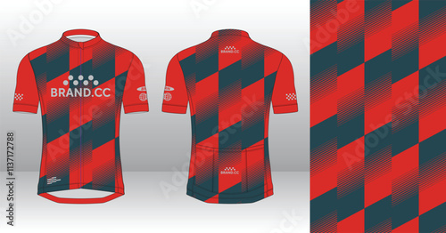 Cycling Jersey Design. Sport Jersey Design Custom Sublimation. photo