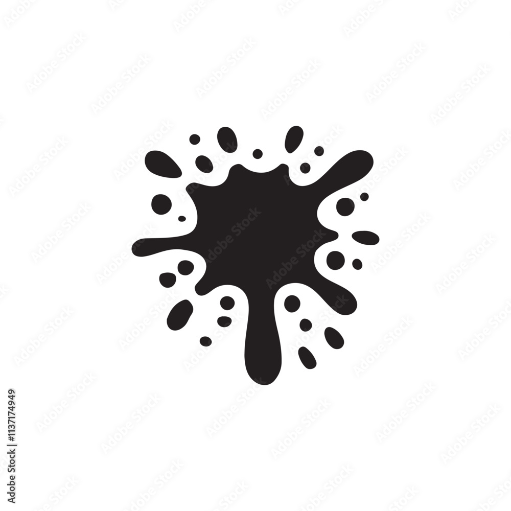 Creative Ink Splat and Paint Splash Vector Art, Abstract Silhouette Illustration for Modern Design, Black and White Paint Splatter Graphics, High-Resolution Ink Texture for Artistic Creations Creative Ink Splat and Paint Splash Vector Art, Abstract Silhouette Illustration for Modern Design, Black and White Paint Splatter Graphics, High-Resolution Ink Texture for Artistic Creations