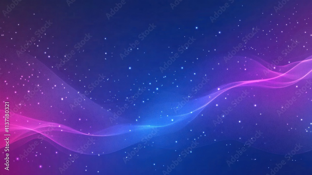 Fototapeta premium Abstract Cosmic Nebula Background