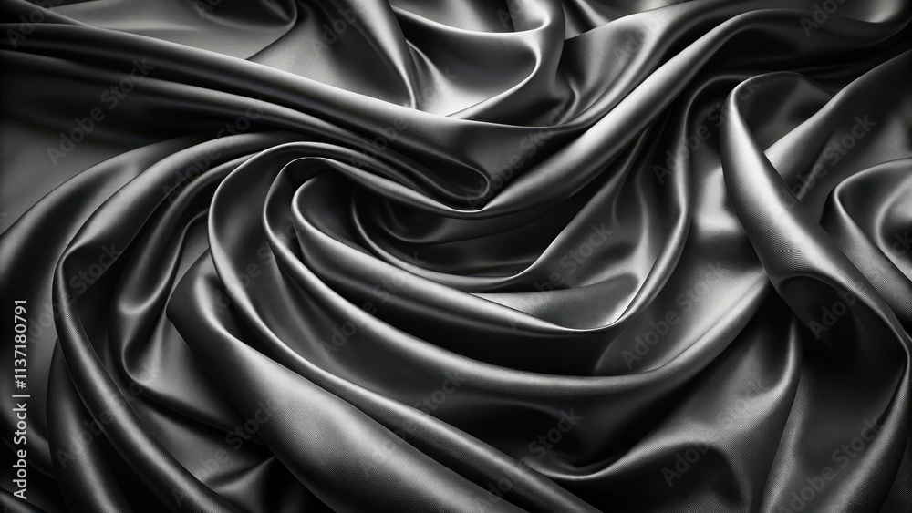 Luxurious black silk fabric with abstract wave folds , luxury, black, silk, abstract, background, cloth, liquid, wave, folds Luxurious black silk fabric with abstract wave folds , luxury, black, silk, abstract, background, cloth, liquid, wave, folds