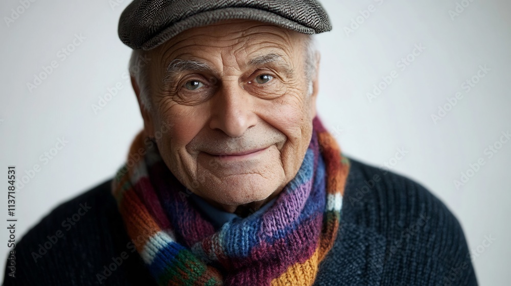 Portrait of a Smiling Elderly Gentleman Portrait of a Smiling Elderly Gentleman