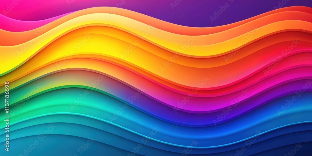 Colorful abstract wallpaper with wavy gradient layers, abstract, wallpaper, wavy, colorful, gradient, 2D, background, vibrant Colorful abstract wallpaper with wavy gradient layers, abstract, wallpaper, wavy, colorful, gradient, 2D, background, vibrant