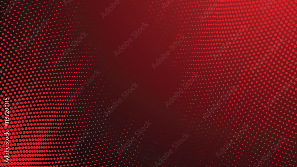 Red gradient with halftone abstract background for backdrop or presentation Red gradient with halftone abstract background for backdrop or presentation