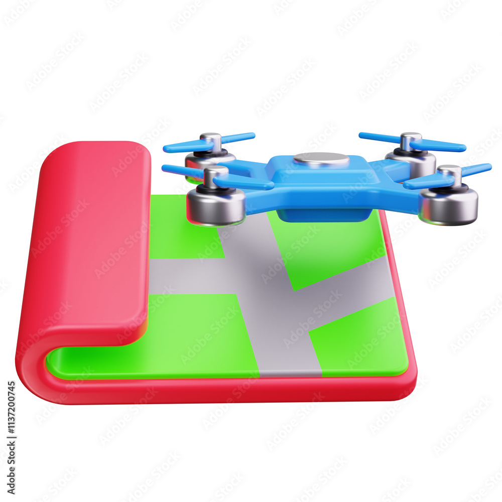 map 3d Render Icons map 3d Render Icons