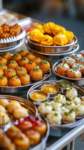 Indian Street Food Delicacies photo