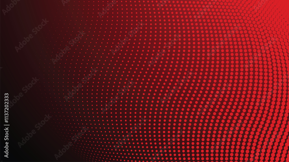 Red gradient with halftone abstract background for backdrop or presentation Red gradient with halftone abstract background for backdrop or presentation