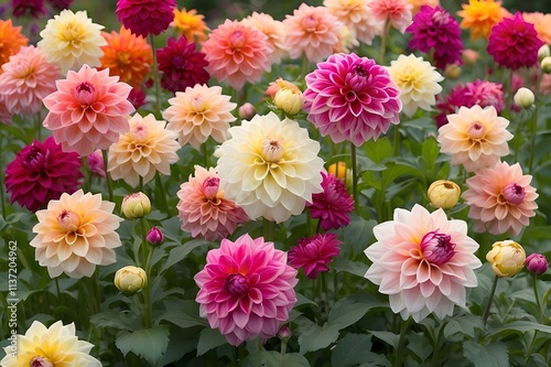 Step into a world of beauty and wonder at the Swam Island Dahlias in Canby, Oregon. With a variety of shapes and sizes, these Dahlia flowers will transport you to a dreamlike paradise."