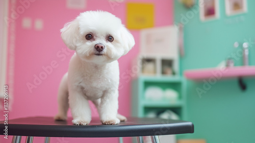 Bichon Frise Grooming Techniques for a Fluffy Coat photo