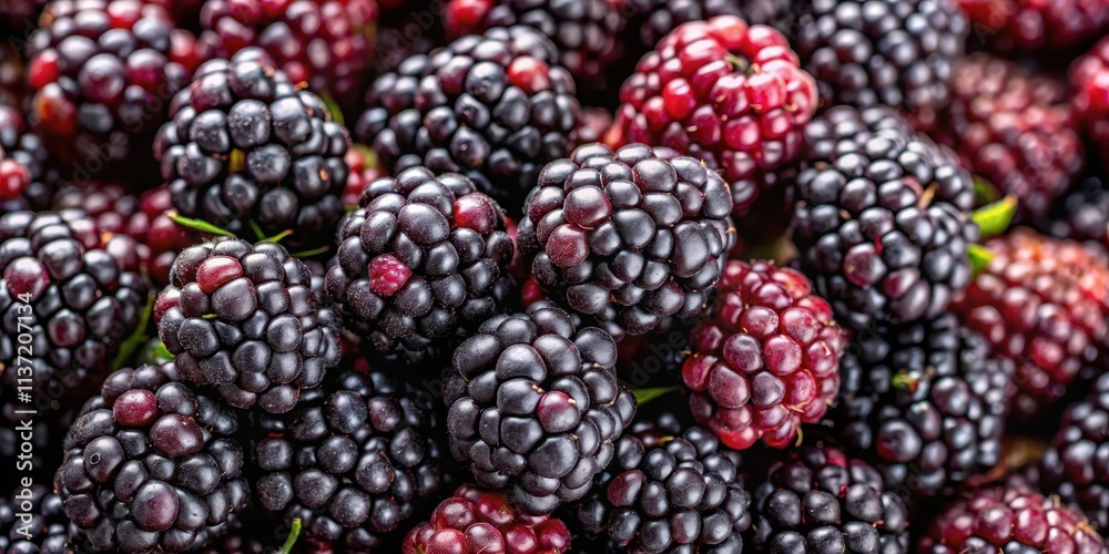 Fresh ripe blackberries as background, top view. Juicy ripe black berries in a heap. Texture of blackberries close-up, blackberry Fresh ripe blackberries as background, top view. Juicy ripe black berries in a heap. Texture of blackberries close-up, blackberry