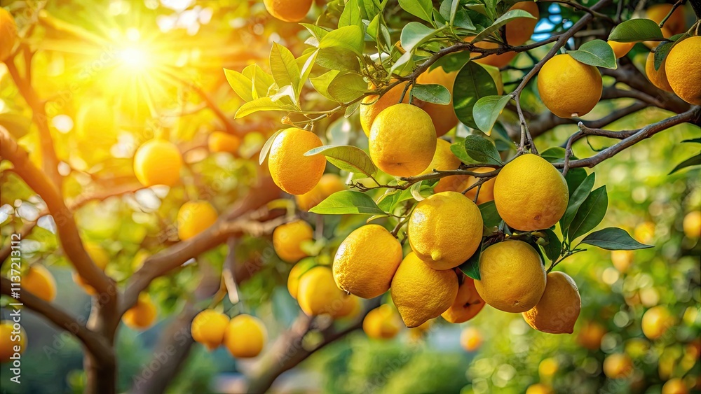 tree with yuzu fruit branches stretching towards sunlight, fruits, citrus, tree, blossoms, greenery, nature, outdoors, floral tree with yuzu fruit branches stretching towards sunlight, fruits, citrus, tree, blossoms, greenery, nature, outdoors, floral