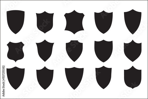 Refined Shield Logo Vector Graphics Pack