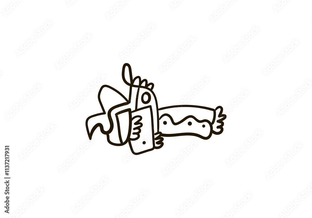 Doodle Graffiti Monster Doodle Graffiti Monster