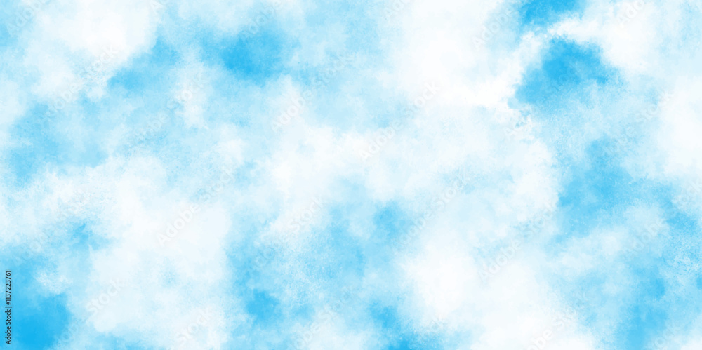 Abstract blue color clouds background, Vibrant clear blue sky with puffy and blurry natural clear clouds, The summer is colorful clearing day Good weather with natural clouds. Abstract blue color clouds background, Vibrant clear blue sky with puffy and blurry natural clear clouds, The summer is colorful clearing day Good weather with natural clouds.