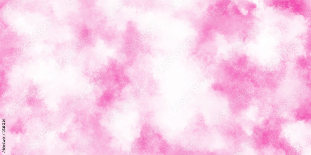 pink texture with clouds and grunge white stains, watercolor stain of pink paint with washes of watercolor, aquarelle paint paper textured canvas of pink soft color stains and splashes. pink texture with clouds and grunge white stains, watercolor stain of pink paint with washes of watercolor, aquarelle paint paper textured canvas of pink soft color stains and splashes.