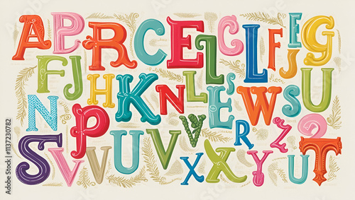 vector alphabet letters
