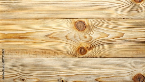 Wallpaper Mural A close-up of a smooth, light brown wooden surface with visible grain patterns and a few knots, creating a natural, rustic texture. Torontodigital.ca