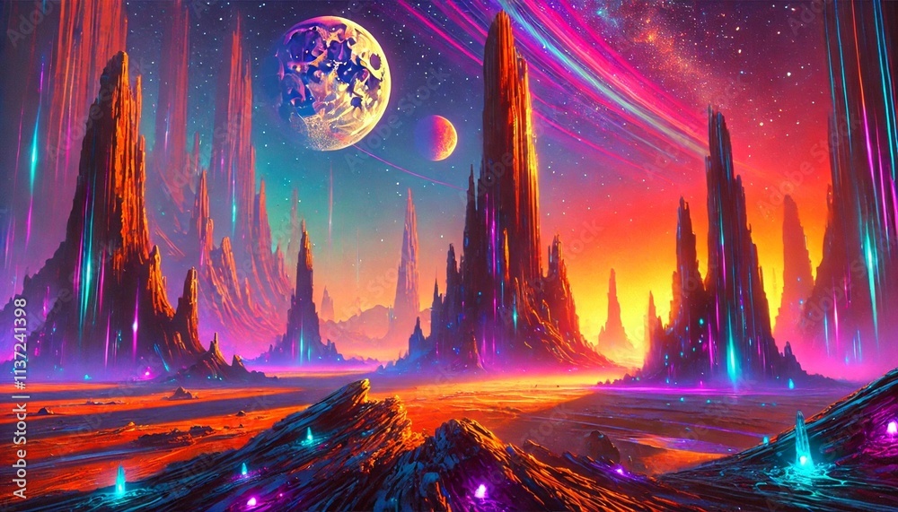 Obraz premium background with space