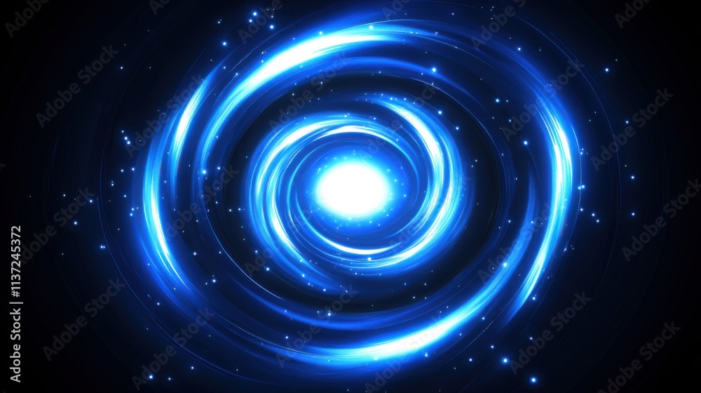 Obraz premium Futuristic Sci-Fi Presentation Background: High-Resolution Hyper-Realism